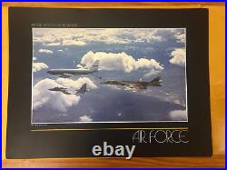 USAF Lithograph Series Set Number 37 12- 17 X 23 Pictures Org Sleeve