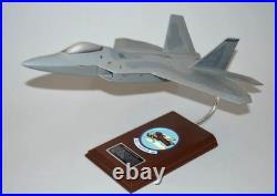 USAF Lockheed Boeing F-22 Raptor 302nd FS Alaska ARC Desk Model 1/40 SC Airplane