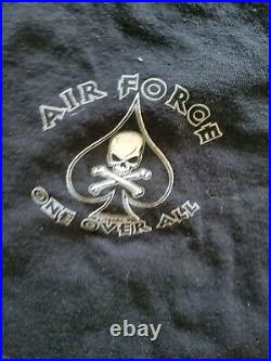 USAF Logo tee shirt T-Shirt Air force One Over All Airforce United States sz M $