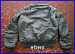 USAF MA-1 Flight Jacket LARGE Size 1950s Albert Turner & Co. & In Fine Condition