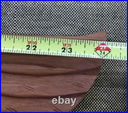 USAF Master Navigator Wings, Carved Wood, In Frame