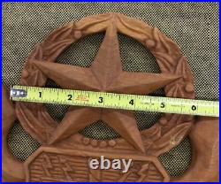 USAF Master Navigator Wings, Carved Wood, In Frame