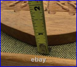 USAF Master Navigator Wings, Carved Wood, In Frame