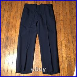 USAF Mess Dress Uniform Jacket 43R Pants 36S Air Force Navy Blue Poly Wool Blend