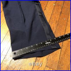 USAF Mess Dress Uniform Jacket 43R Pants 36S Air Force Navy Blue Poly Wool Blend