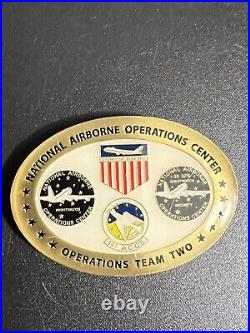 USAF National Airborne Operations Center Team Two 868 Challenge Coin