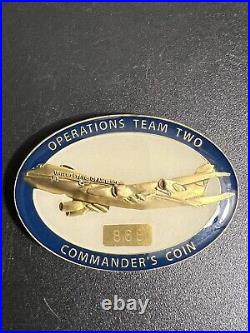 USAF National Airborne Operations Center Team Two 868 Challenge Coin