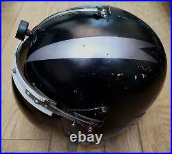 USAF P-4B Flight Helmet, Size large. Made by Gentex in 1963. With custom paint