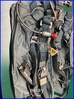 USAF Parachute Harness with hardware, demil BLUE TAG 1 only