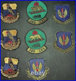 USAF Patch Lot of 26 United States Air Force 380CES Civil Engineering 7020th