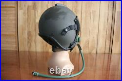 USAF Pilot Flight Helmet HGU-84/P Black Sunvisor, oxygen mask