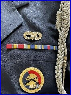 USAF Randolph AFB Honor Guard Ceremonial Flight Travel Bag Uniforms & Insignias
