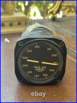 USAF Sperry ME-3A True Airspeed Indicator Cold War B-47 B-52 Bomber Cockpit