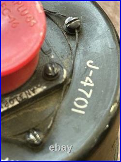 USAF Sperry ME-3A True Airspeed Indicator Cold War B-47 B-52 Bomber Cockpit