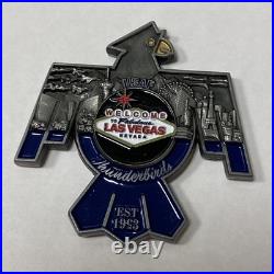 USAF Thunderbirds Swing Shift 2017 Cut Out Challenge Coin