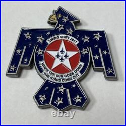 USAF Thunderbirds Swing Shift 2017 Cut Out Challenge Coin