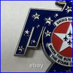 USAF Thunderbirds Swing Shift 2017 Cut Out Challenge Coin