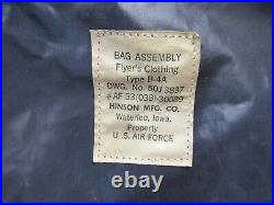 USAF US Air Force 1950s Type B-4A Flyers Clothing Bag Flight Suitcase HINSON MFG