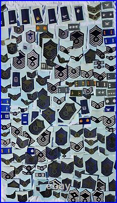 USAF United States Air Force Patch Lot 150 USAF Patches All in VG Condition
