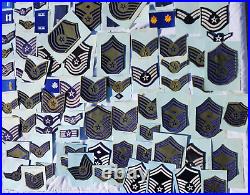 USAF United States Air Force Patch Lot 150 USAF Patches All in VG Condition