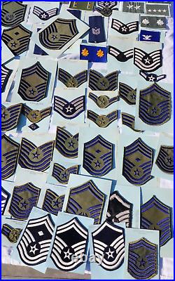 USAF United States Air Force Patch Lot 150 USAF Patches All in VG Condition