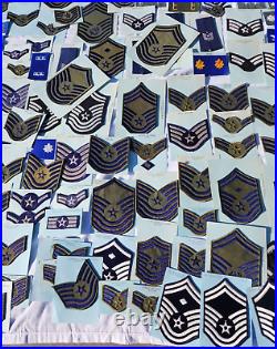 USAF United States Air Force Patch Lot 150 USAF Patches All in VG Condition