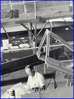 USAF United States Air Force VTG Photograph of Convair Jet Production Line Photo