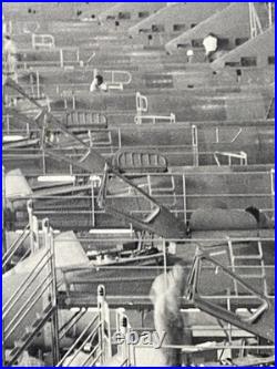 USAF United States Air Force VTG Photograph of Convair Jet Production Line Photo