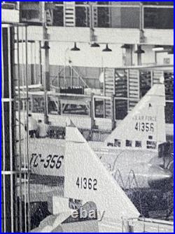 USAF United States Air Force VTG Photograph of Convair Jet Production Line Photo