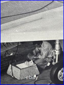 USAF United States Air Force VTG Photograph of Convair Jet Production Line Photo