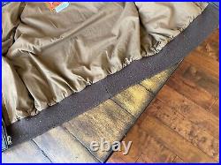 USA Made USN Cooper A2 A-2 46R leather pilot flight flying jacket