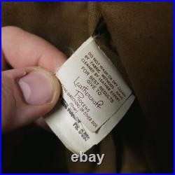 US AIR FORCE COOPER FLYERS MEN'S LEATHER BOMBER TYPE A2 JACKET 46R Original Tag