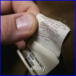 US AIR FORCE COOPER FLYERS MEN'S LEATHER BOMBER TYPE A2 JACKET 46R Original Tag