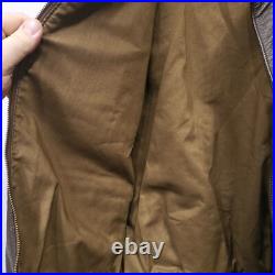 US AIR FORCE COOPER FLYERS MEN'S LEATHER BOMBER TYPE A2 JACKET 46R Original Tag