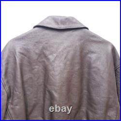 US AIR FORCE COOPER FLYERS MEN'S LEATHER BOMBER TYPE A2 JACKET 46R Original Tag