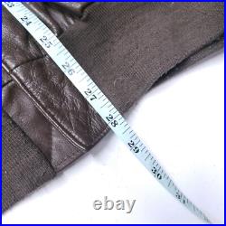 US AIR FORCE COOPER FLYERS MEN'S LEATHER BOMBER TYPE A2 JACKET 46R Original Tag