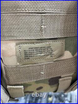 US AIR FORCE OCP JFAK (JOINT FIRST AID KIT) POUCH With Contents