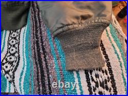 US AIR Force USGI Genuine Flyers Jacket Foilage Green Sized Medium Excellent