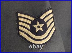 US Air Force 1951 Barrister 100% Wool Uniform 38XL Suit & Pants, Belt, Tie, Hat