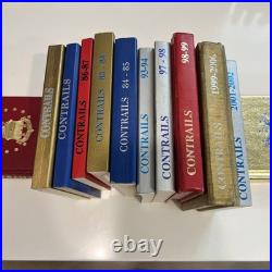 US Air Force Academy Contrails USAFA Cadet Handbook 10 Different Years Militaria