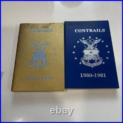 US Air Force Academy Contrails USAFA Cadet Handbook 10 Different Years Militaria