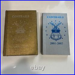US Air Force Academy Contrails USAFA Cadet Handbook 10 Different Years Militaria