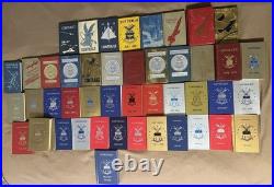 US Air Force Academy Contrails USAFA Cadet Handbook 10 Different Years Militaria