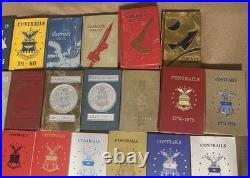 US Air Force Academy Contrails USAFA Cadet Handbook 43 Different Years Militaria