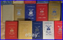 US Air Force Academy Contrails USAFA Cadet Handbook 43 Different Years Militaria