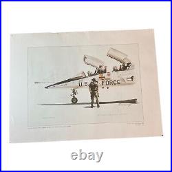 US Air Force Art Collection Series 2 Vintage Prints 1900s