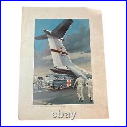 US Air Force Art Collection Series 2 Vintage Prints 1900s