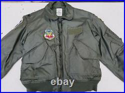 US Air Force CWU-45/P ACC 57th OPS Support Squad LT Large MFG Alpha 1995