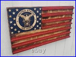 US Air Force Challenge Coin Holder Gift Idea For Christmas, Retirement, Birthday