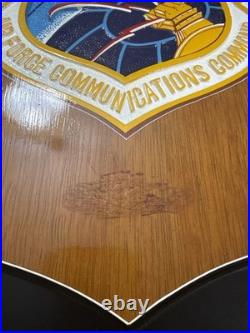 US Air Force Communications Command Plaque AFCC 1961 Comm GP